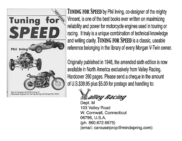 Tuning for Speed Tuning for Speed