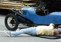 meeting 2001 of the German Morgan 3-wheeler Group
