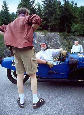 meeting 2001 of the German Morgan 3-wheeler Group