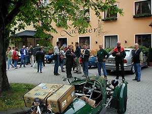 meeting 2001 of the German Morgan 3-wheeler Group