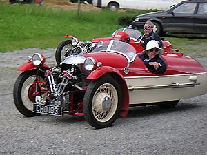 Meeting 2004 of the 'Morgan 3-Wheeler Gruppe Deutschland IG'